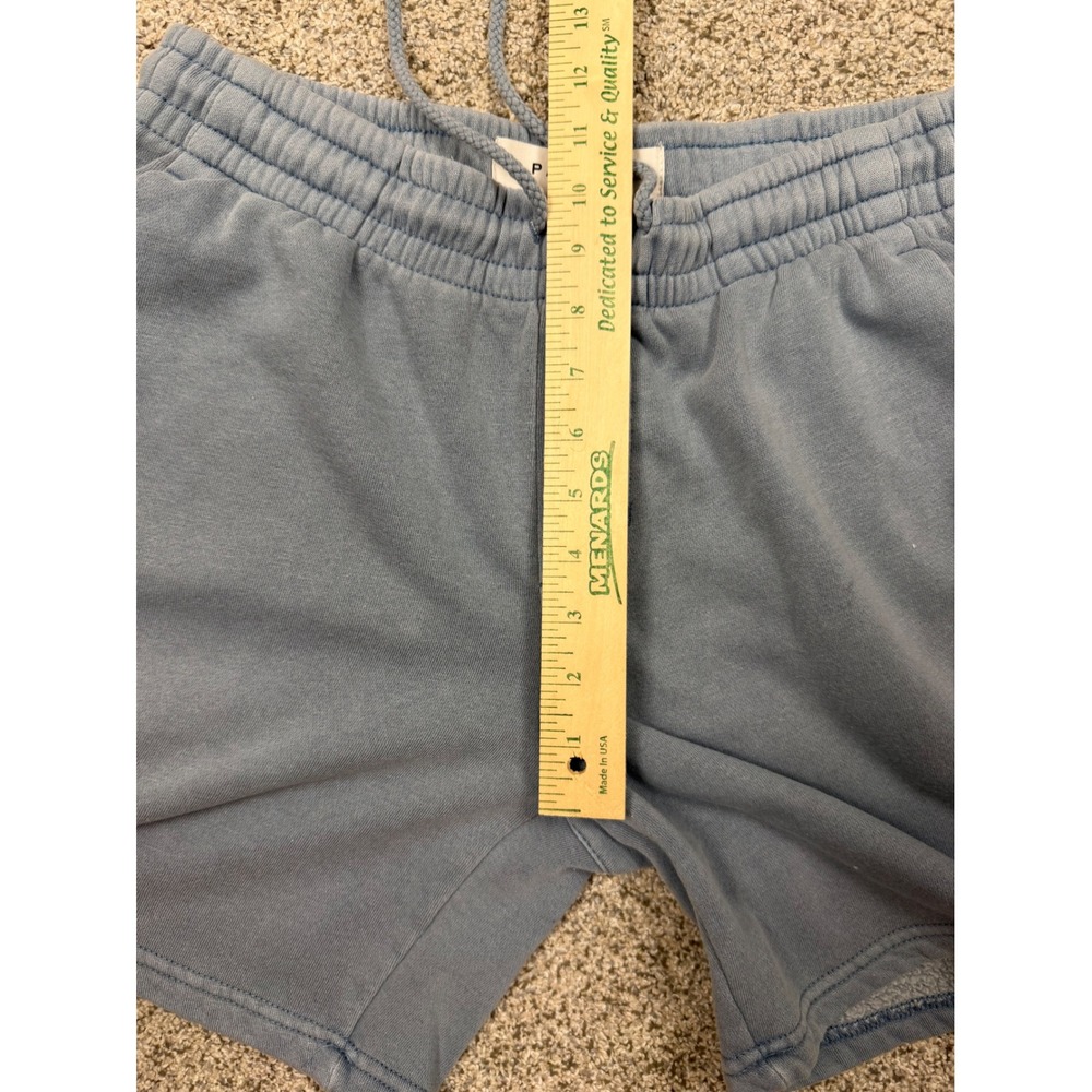 PacSun Sweat Shorts Small Blue Fleece Drawstring Casual Lounge Athletic Shorts - Picture 7 of 7